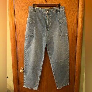 Joe’s Pheobe Patch Pocket Barrel Leg Jeans